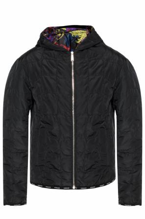 Reversible hooded jacket, zdjęcie 1 Reversible hooded jacket od Versace
